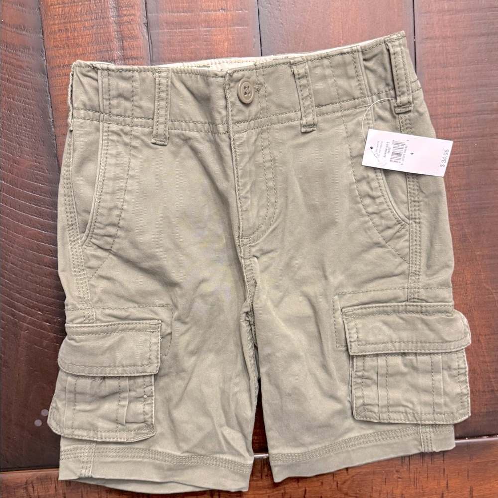 Gap Kids Army Green Cargo Shorts